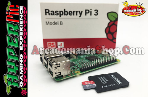 Raspberry Pi 3 + 128 Gb. Hyper Pie Game Software