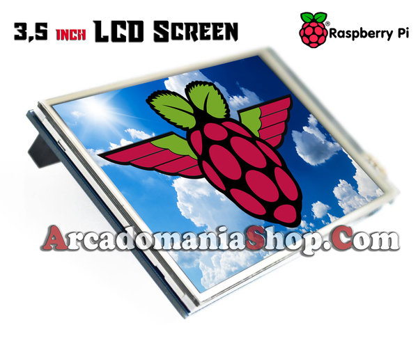 Raspberry Pi3 3.5inch LCD Bildschirm